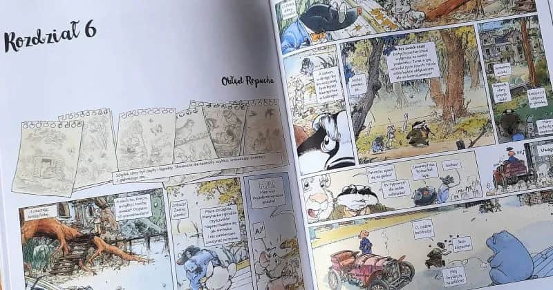 O czym szumią wierzby komiks - odkryj przygody Ropucha i Kreta