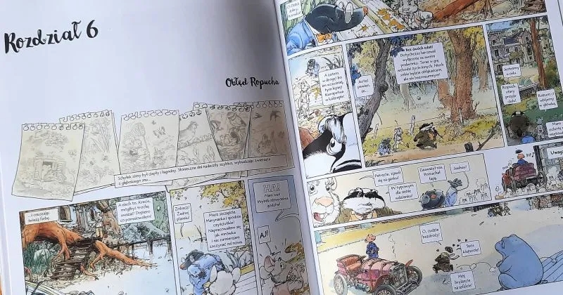 O czym szumią wierzby komiks - odkryj przygody Ropucha i Kreta